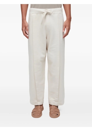 Osklen pleated drawstring trousers - Neutrals