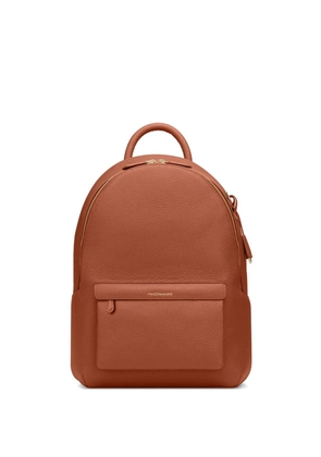 MAISON de SABRÉ top handle leather backpack - Brown