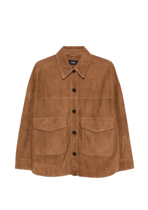 Arma Kaylee suede jacket - Brown