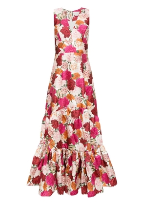 Sachin & Babi Rori floral-print maxi dress - White