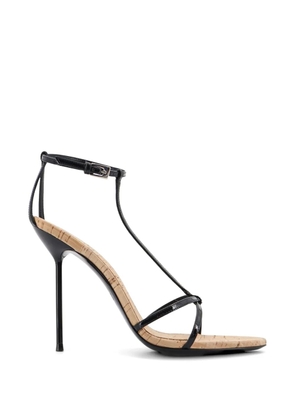 Paris Texas Lidia leather sandals - Black