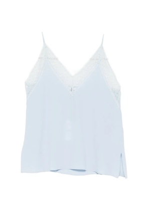 Marella Padino lace V-neck top - Blue