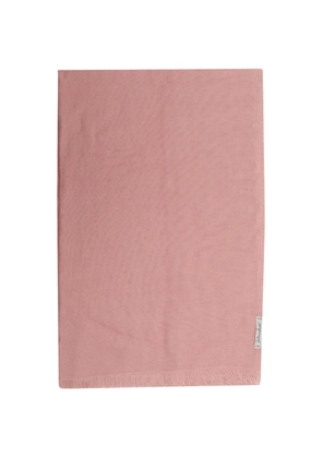 Faliero Sarti Tobia U fringed scarf - Pink