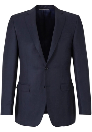 Canali single-breasted blazer - Blue