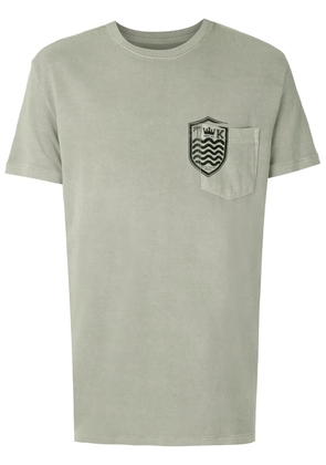 Osklen crest print T-shirt - Neutrals