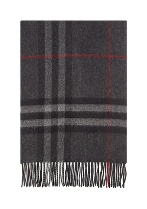 Burberry The Classic check cashmere scarf - Grey