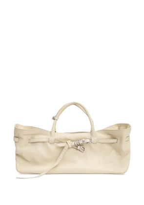 Marge Sherwood leather tote bag - Neutrals