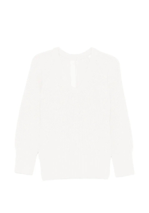 Carven V-neck sweater - Neutrals