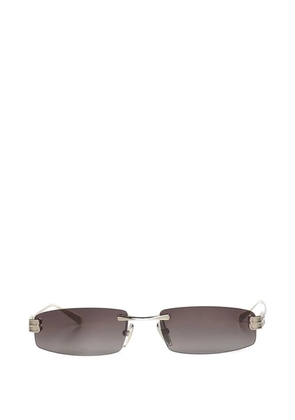 Balenciaga Gossip rectangle sunglasses - Gold