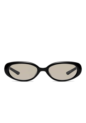 Maison Margiela x Gentle Monster oval-frame sunglasses - Black