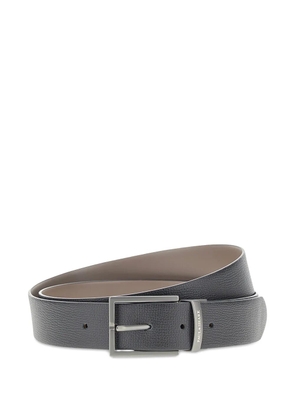 Paul & Shark reversible leather belt - Black