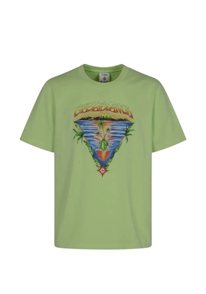 Casablanca graphic T-shirt - Green