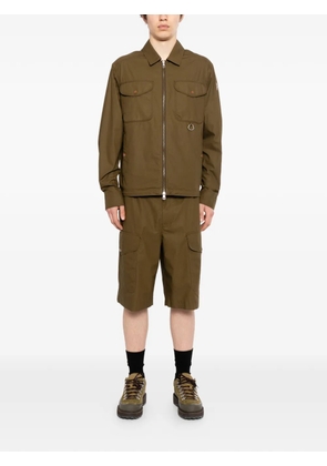 Moncler drawstring cargo shorts - Green