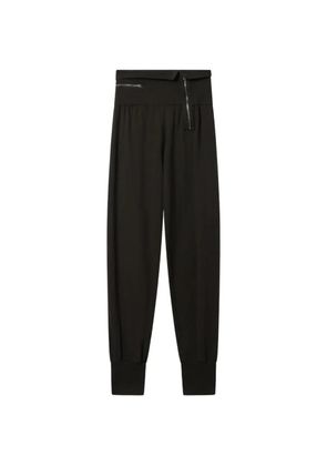 ISABEL MARANT Tydie zip-details trousers - Black