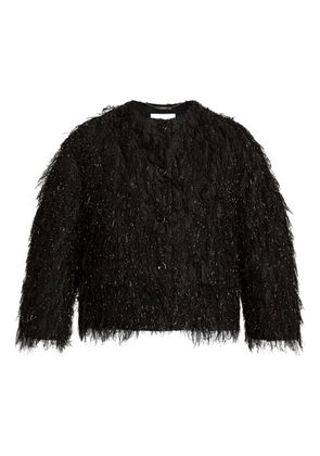 ERDEM cropped jacket - Black