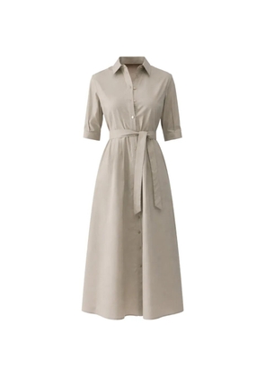 LIU JO shirt belt dress - Neutrals