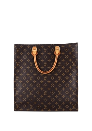 Louis Vuitton Pre-Owned Vintage Sac Plat Bag Monogram Canvas tote bag - Brown