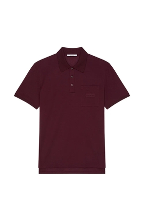 Givenchy chest-pocket polo shirt - Red