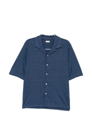 Brunello Cucinelli camp-collar buttoned shirt - Blue