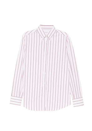 Brunello Cucinelli striped button-down shirt - White