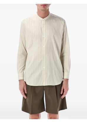 Auralee striped shirt - Neutrals
