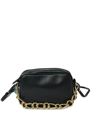 RED(V) logo cross body bag - Black