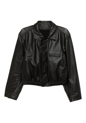 LEMAIRE leather jacket - Brown