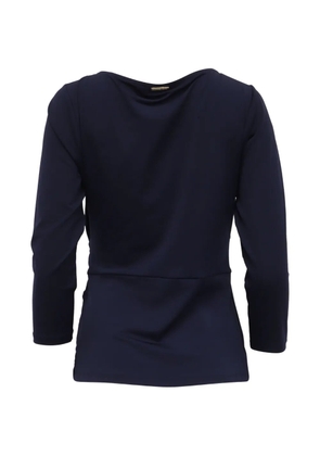 Michael Kors Vintage twist-detail blouse - Blue