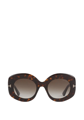 TOM FORD round-frame sunglasses - Brown