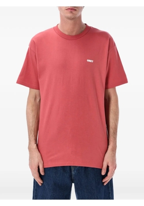 Obey Peep Hole T-shirt - Red