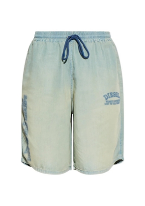 Diesel D-ENIMOS drawstring shorts - Blue