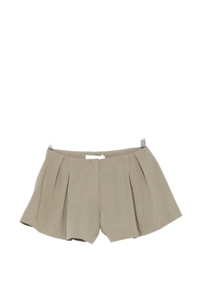 IRO Souty pleated shorts - Neutrals