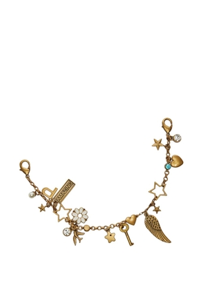 PINKO charm-embellished chain - Yellow
