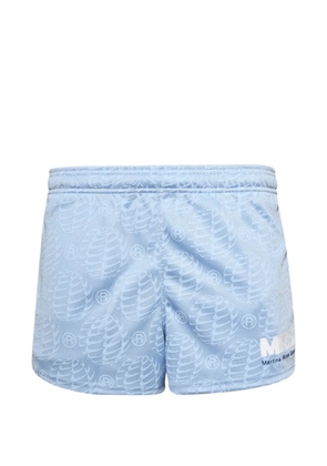 Nike x Martine Rose patterned shorts - Blue