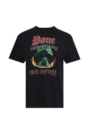 EARTHLING VIP skull graphic t-shirt - Black