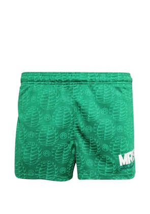 Nike x Martine Rose patterned shorts - Green