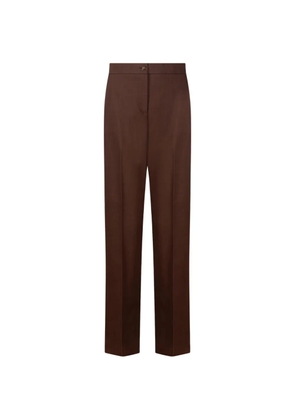 PINKO straight button trousers - Brown