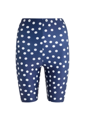 Jean Paul Gaultier polka dot shorts - Blue