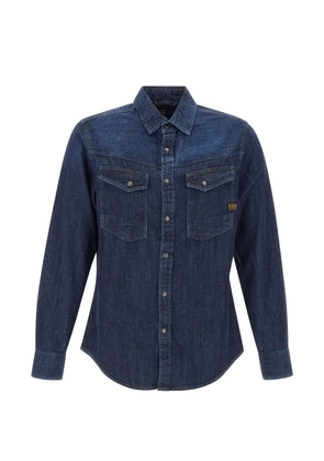 G-Star RAW Dakota logo-patch shirt - Blue