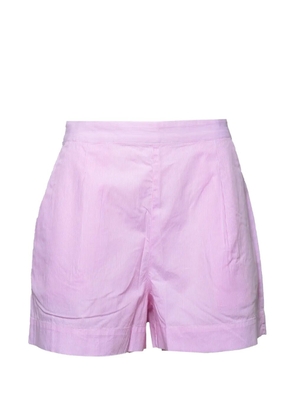 MC2 Saint Barth striped elasticat-waist shorts - Pink