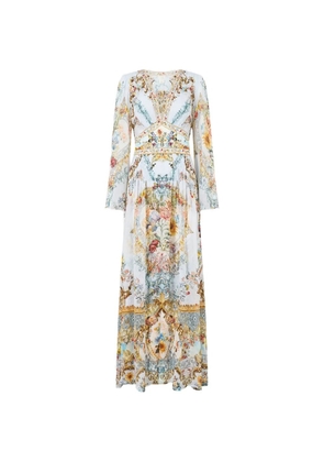 Camilla Seville V-neck floral print dress - Blue