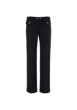 Alexander McQueen button trousers - Blue