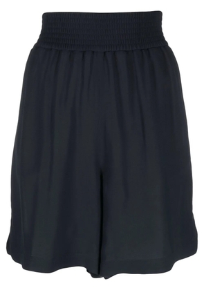 Fabiana Filippi elasticated-waist knee-length shorts - Blue