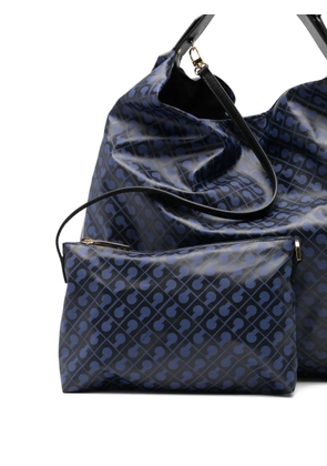 Gherardini Amazonnia in Odyssey patterned shoulder bag - Black