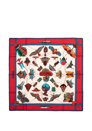 Hermès Pre-Owned silk scarf - Red