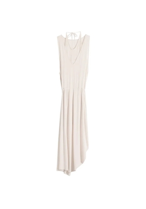 LEMAIRE draped asymmetric dress - Neutrals