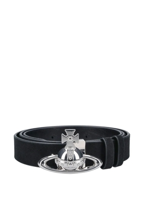 Vivienne Westwood orb-buckle belt - Black