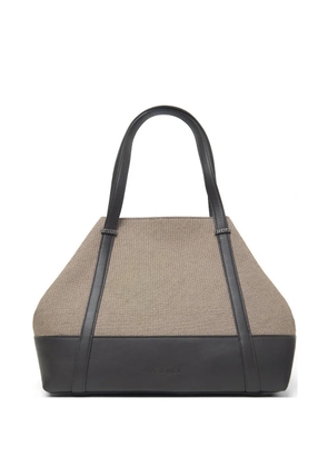 Peserico two-tone maxi tote bag - Neutrals