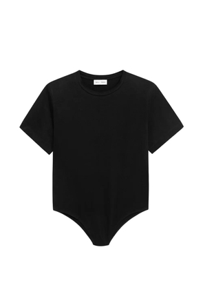Weili Zheng short-sleeve bodysuit - Black