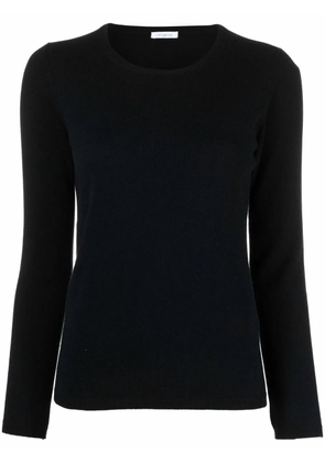 Malo cashmere long-sleeved jumper - Black